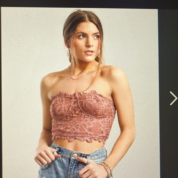 Free People Adella Strapless Corset Bralette - Picture 5 of 8